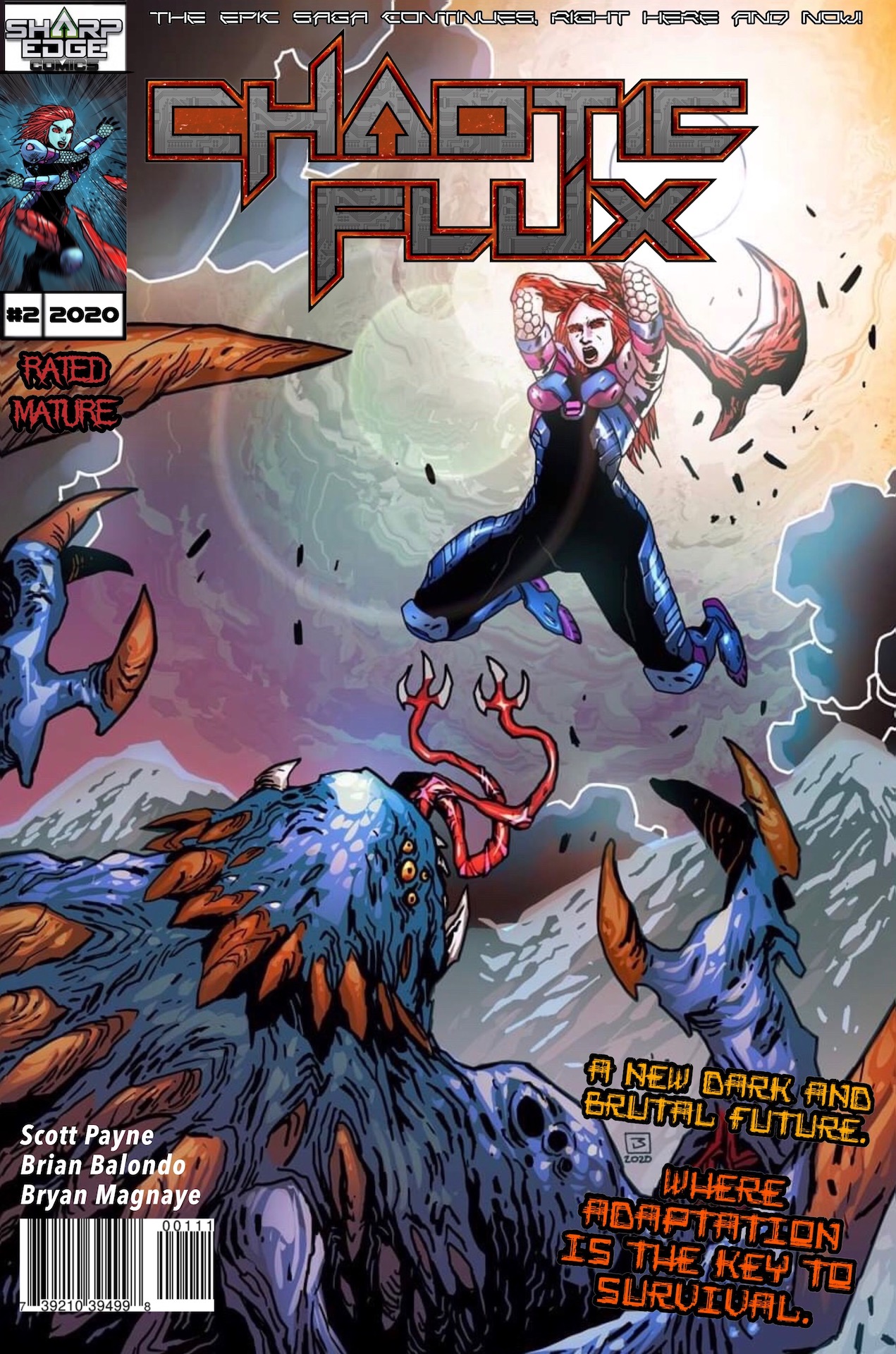 Chaotic Flux issue 2: Aliens vs Monsters part 2