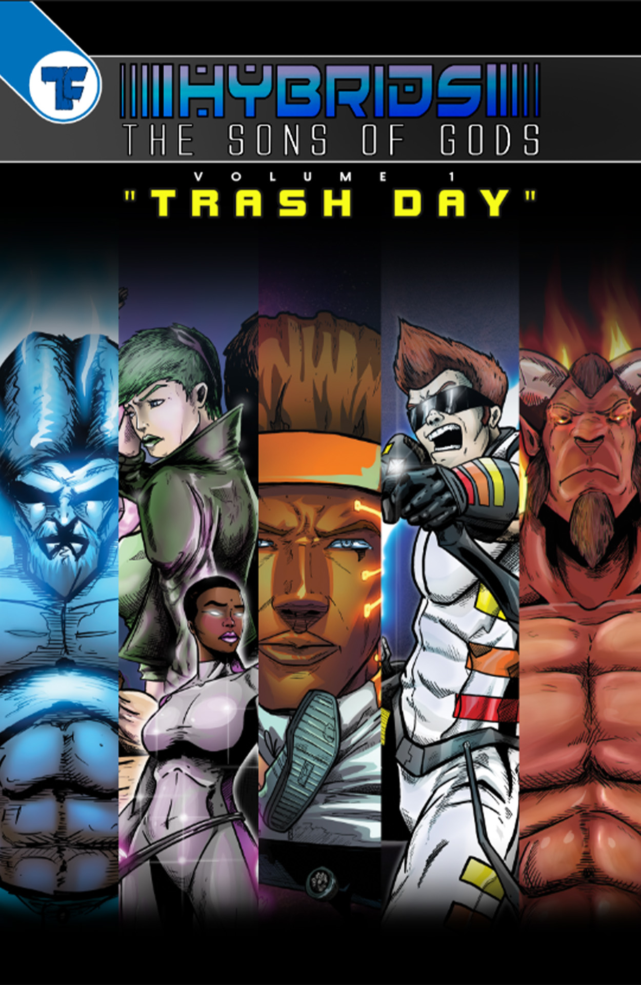 Hybrids: The Sons of Gods-Trash Day Graphic Novel