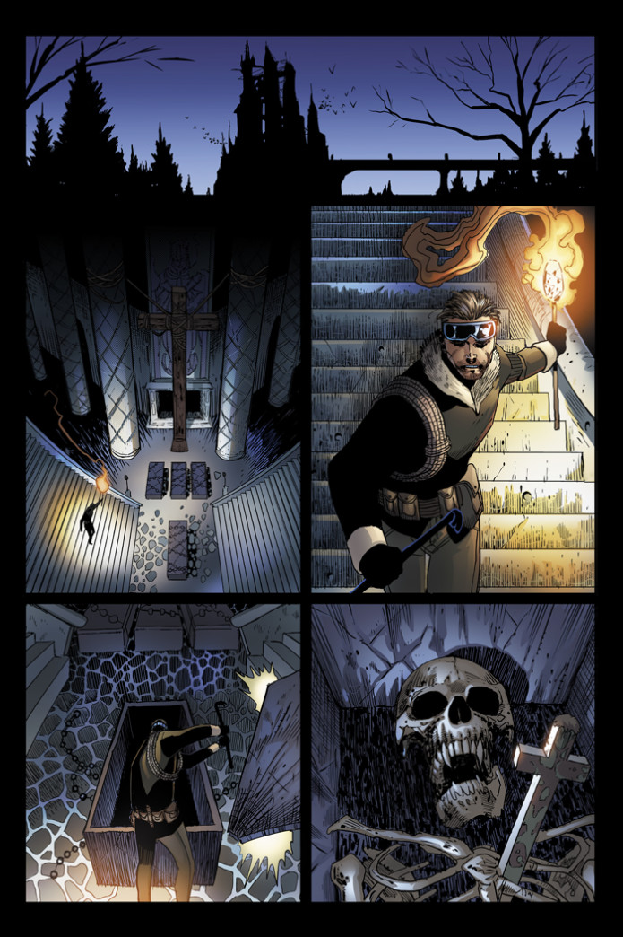 GRAVEYARD SHIFT Graphic Novel IndieCron THE INDIE HUB